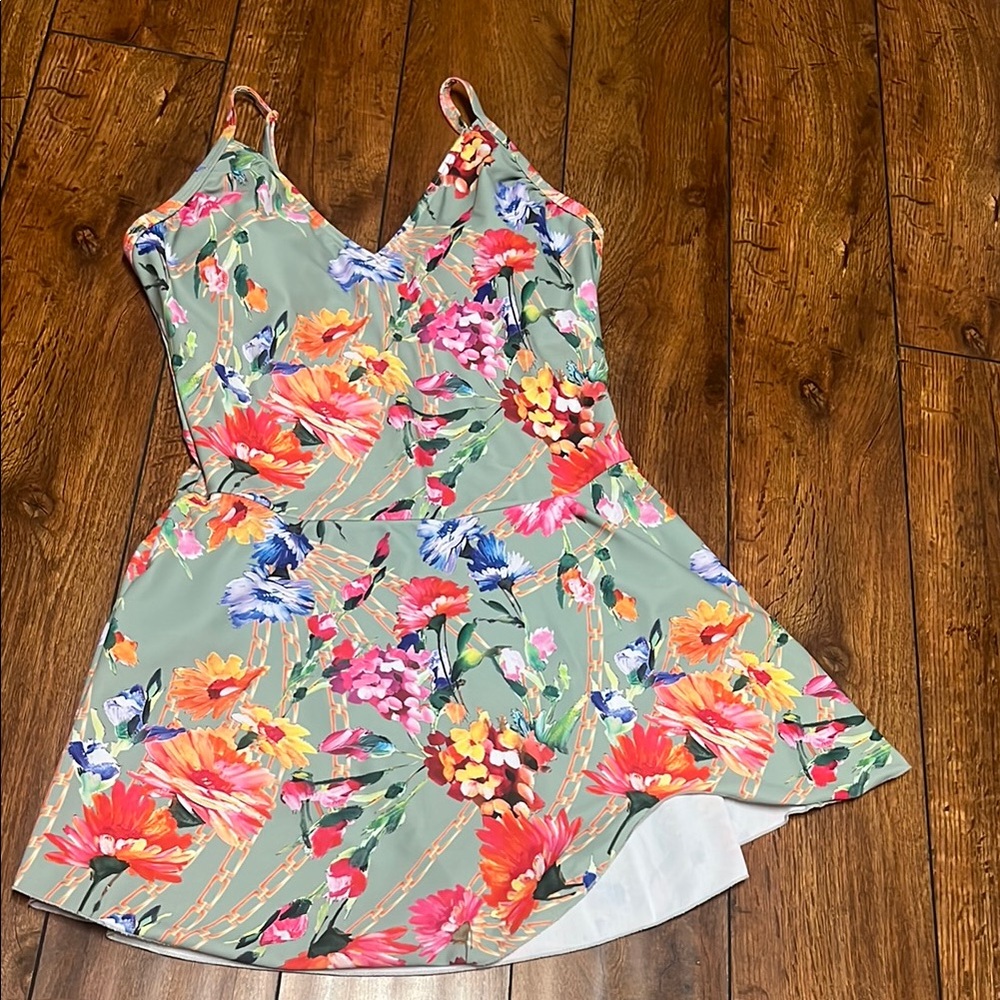 Floral V-Neck Dress